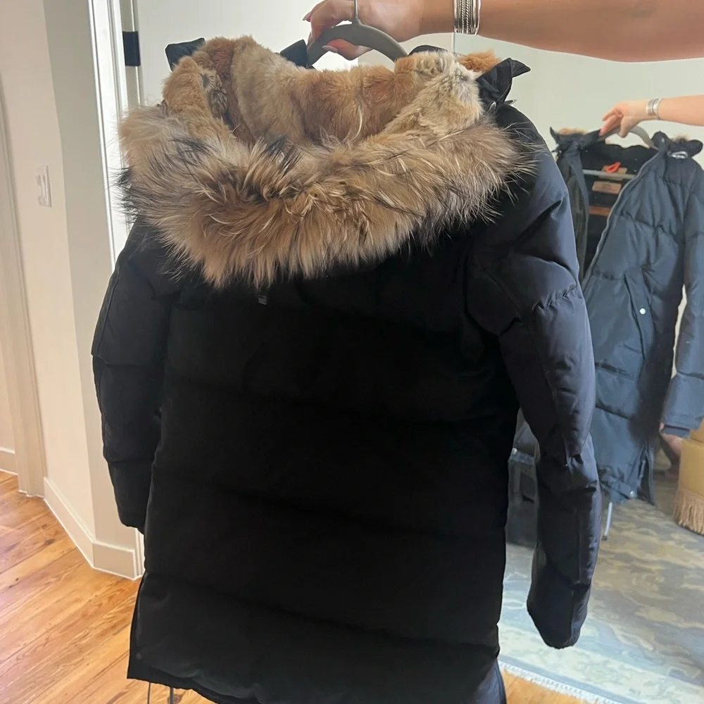 Parajumpers Puffer Coat with Fur Hood - Picture 3 of 13